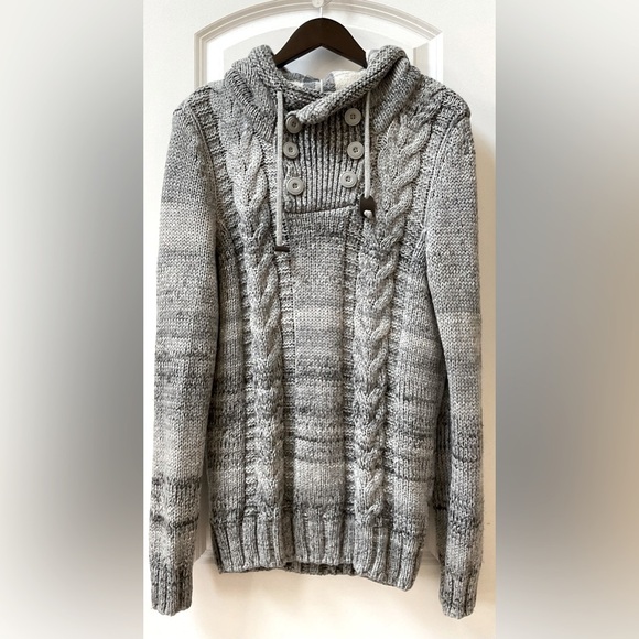 Leif Nelson Men’s Hooded Sweater - Picture 1 of 6